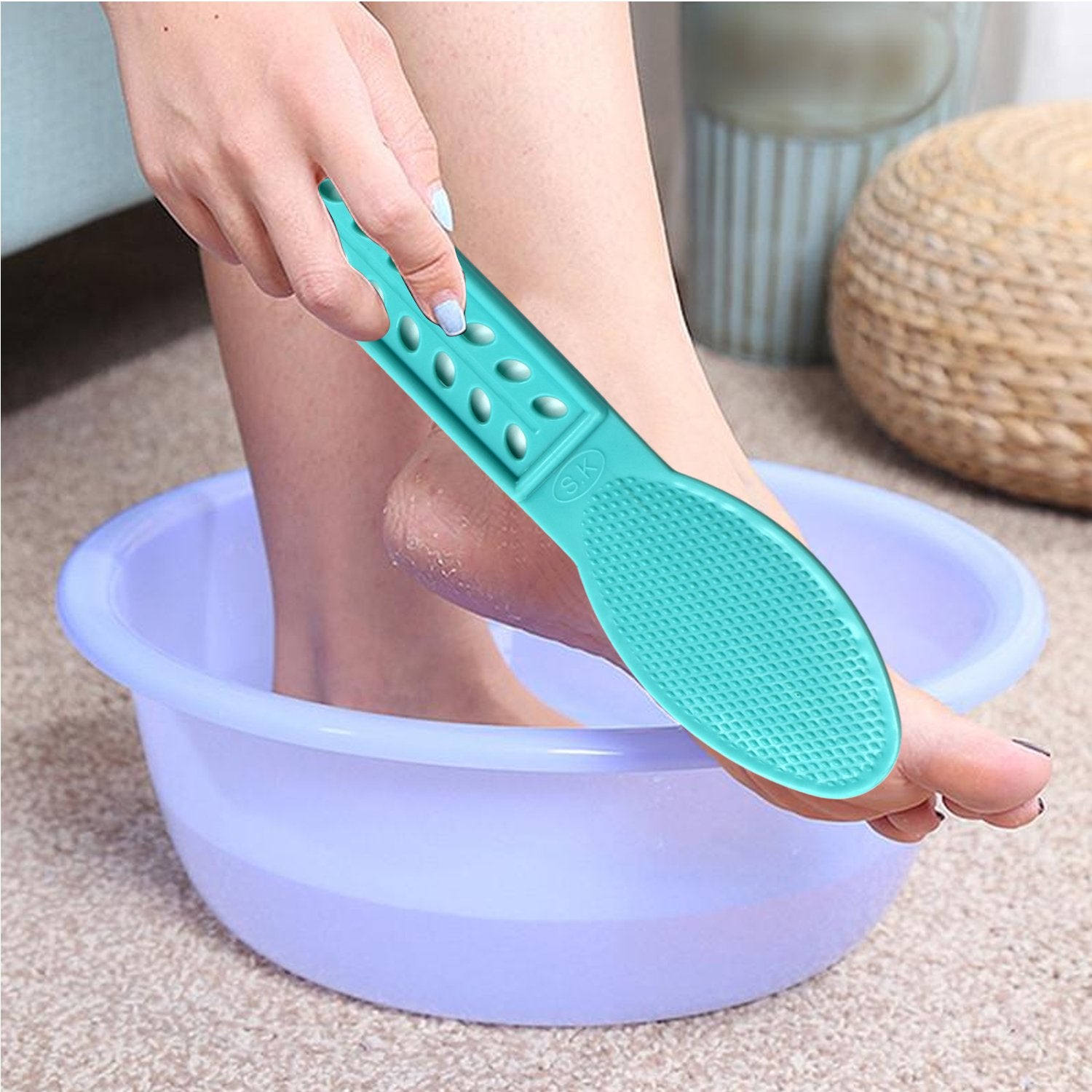 6018 Plastic Foot Scrubber Pedicure Foot Care 6018 Plastic Foot Scrubber Pedicure Foot Care